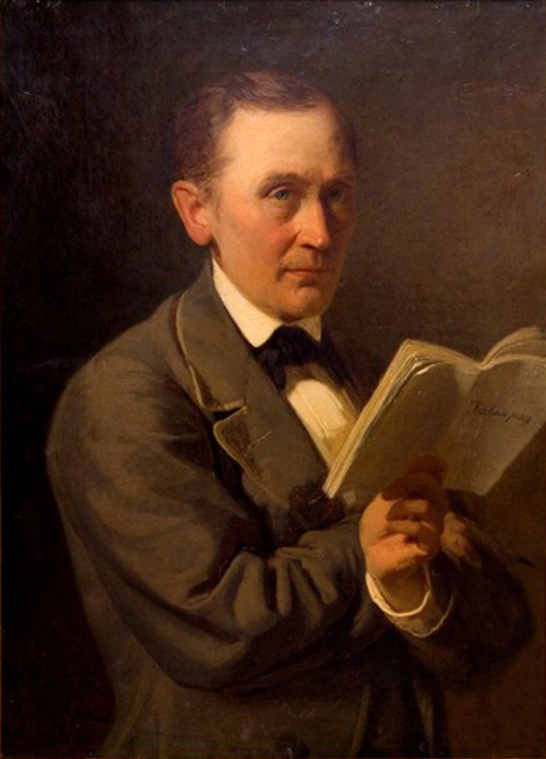 friedrich reinhold kreutzwald reading the kalevipoeg[